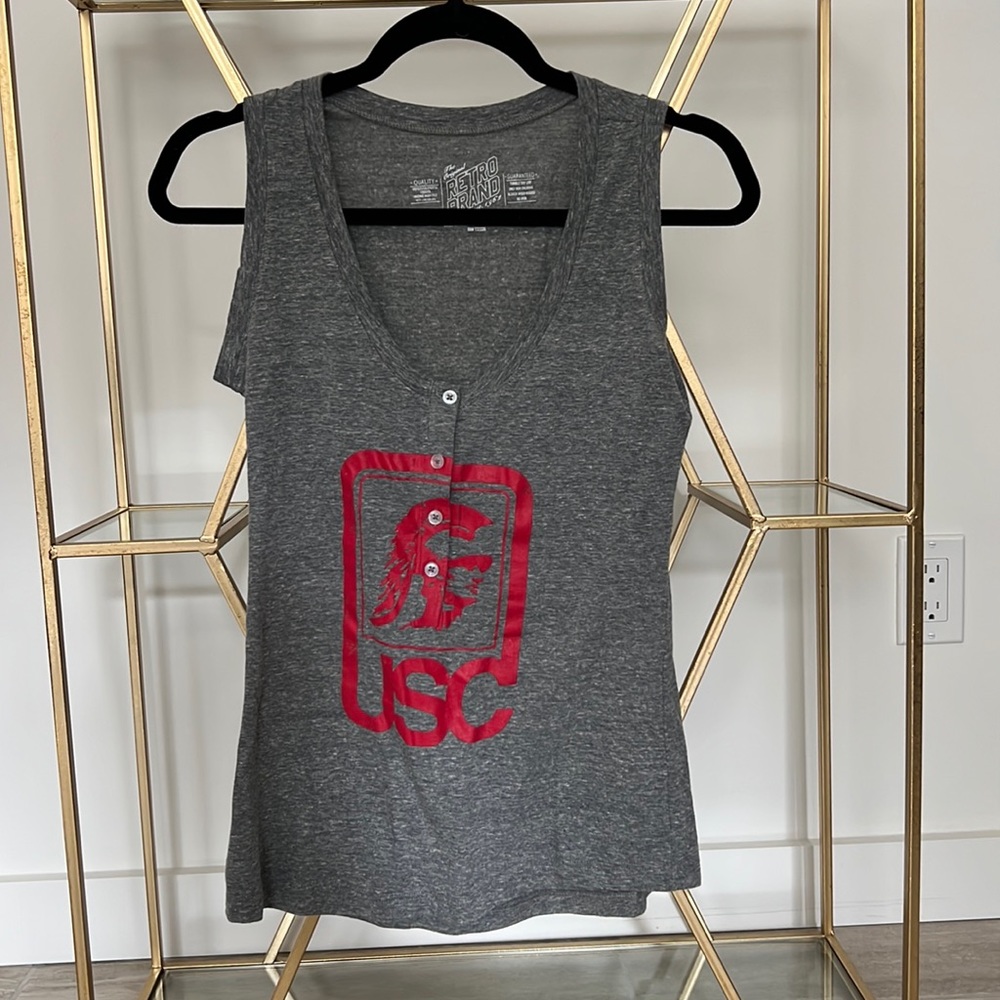 Retro brand USC tank